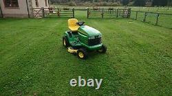 John Deere LT160 42 ride on lawn mower garden tractor perfect only 438 hrs