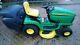 John Deere LTR180 ride on mower 42inch, collector, with rear discharge chute