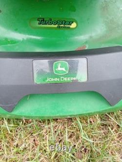 John Deere R47RKB Self-Propelled Rear Roller Lawn Mower Grass Cutter, Petrol