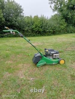 John Deere R47RKB Self-Propelled Rear Roller Lawn Mower Grass Cutter, Petrol