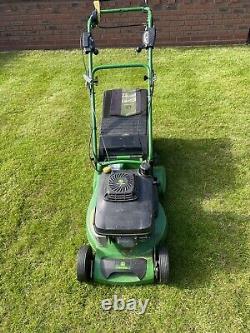 John Deere R47RKB self propelled petrol lawn mower rear roller