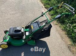 John Deere R54 RKB Self Propelled Petrol Lawnmower with Grass Bag