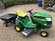 John Deere X105 ride on mower, used, good condition, with trailer. Windsor