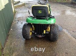 John Deere X110 Ride On Mower 42 Inch Deck Hydrostatic Drive 18.5 HP Engine