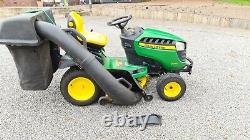 John Deere X165 Ride On Mower 48 Deck Lawnmower Tractor