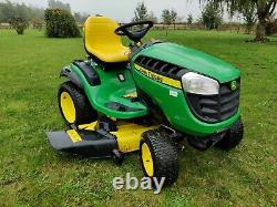 John Deere X165 ride-on lawnmower, 48 cutting deck, low hours