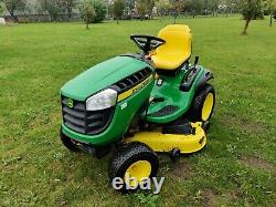 John Deere X165 ride-on lawnmower, 48 cutting deck, low hours