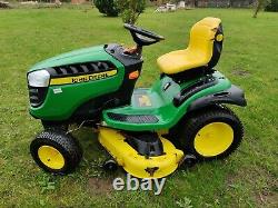 John Deere X165 ride-on lawnmower, 48 cutting deck, low hours