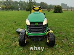 John Deere X165 ride-on lawnmower, 48 cutting deck, low hours