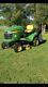 John Deere X300 42'' Ride On Lawn Mower Collector Tractor With Kawasaki Engine