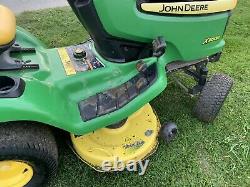 John Deere X300R Ride on Lawn Mower 42 Deck Collector Garden Compact Tractor