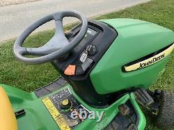 John Deere X300R Ride on Lawn Mower 42 Deck Collector Garden Compact Tractor