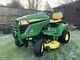 John Deere X350 Ride On Lawn Mower Garden Tractor 42 Deck