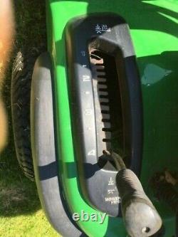 John Deere petrol ride on lawn mower
