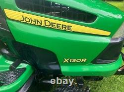 John Deere ride on mower X130R, Very Low Hours, 42 Cut, 2 cylinder 18Hp