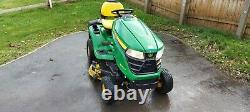 John deere ride on mower x350r