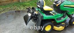 John deere ride on mower x350r