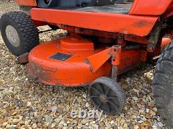 Kubota T1400 Ride On Lawn Mower Tractor 40 Deck Collector And Tipping Trailer