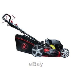 LAWNMOWER 20 51cm Petrol Self Propelled Electric Start RocwooD FREE Lifter