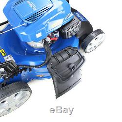 Lawn Mower Petrol Self Propelled ELECTRIC START Lawnmower 53cm 21 HYUNDAI