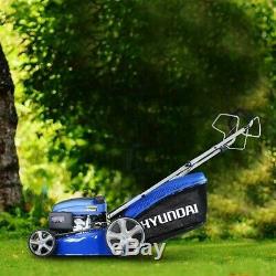 Lawn Mower Petrol Self propelled 460mm 18 139cc 4 in 1 mower Hyundai HYM460SP
