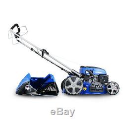 Lawn Mower Petrol Self propelled Lawnmower 460mm 18 139cc 4 in 1 mower Hyundai