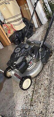Lawnflite/Subaru Pro 448SJR rotary self propelled petrol lawn mower with roller