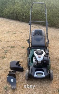 Lawnmower Atco Quattro 19 S 4 in 1 Petrol Self-Propelled Mulching Lawn Mower
