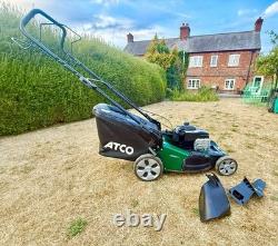Lawnmower Atco Quattro 19 S 4 in 1 Petrol Self-Propelled Mulching Lawn Mower