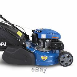 Lawnmower Petrol Roller Self Propelled Lawn Mower 46cm 18 Striped / Lined Cut