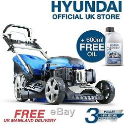 Lawnmower Petrol Self Propelled ELECTRIC START 173cc LARGE 51cm + OIL HYM510SPE