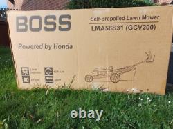 MINT IN BOX Honda Boss Self Propelled Lawnmower with BIG 55cm cut MINT IN BOX