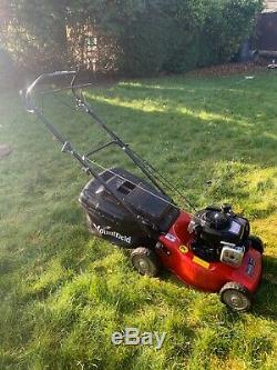 MOUNTFIELD SP185 Self Propelled Petrol Lawnmower With Box & Mulch Plug Serviced