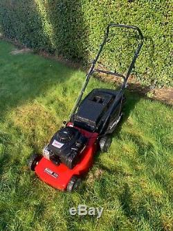 MOUNTFIELD SP185 Self Propelled Petrol Lawnmower With Box & Mulch Plug Serviced