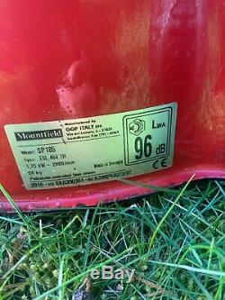 MOUNTFIELD SP185 Self Propelled Petrol Lawnmower With Box & Mulch Plug Serviced