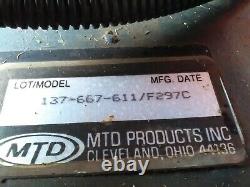 MTD Lawnflite ride on garden tractor/mower. 38 cut