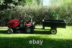 MTD Ride on mower with trailer