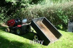 MTD Ride on mower with trailer