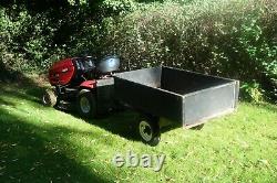 MTD Ride on mower with trailer