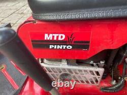 MTD pinto ride on lawn mower full working order