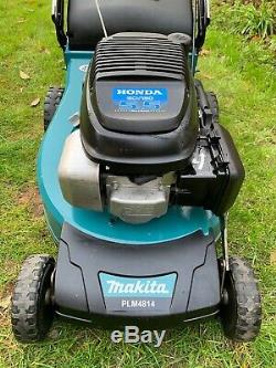 Makita PLM4815 19 Self Propelled Petrol Rotary Lawnmower Honda 5.5hp 160cc VGC