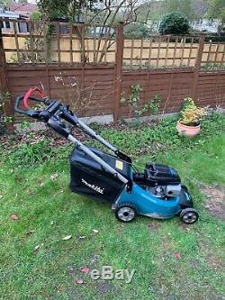 Makita PLM4815 19 Self Propelled Petrol Rotary Lawnmower Honda 5.5hp 160cc VGC