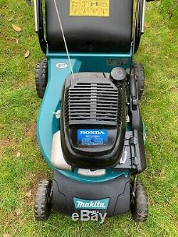 Makita PLM4815 19 Self Propelled Petrol Rotary Lawnmower Honda 5.5hp 160cc VGC