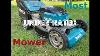 Makita Xml08 18v X2 36v 21 Self Propelled Lawn Mower Review Commercial Grade