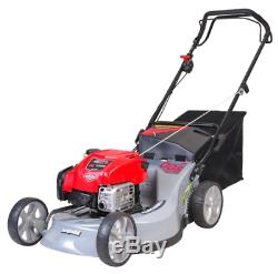 Masport 22 Widecut 800 AL SP Combo Self Propelled Lawnmower Alloy Deck Mower