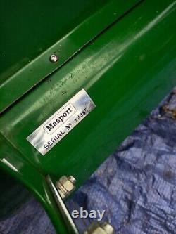 Masport Olympic 400 Lawnmower 16in Petrol Cylinder Mower Greens Boules Golf Fine