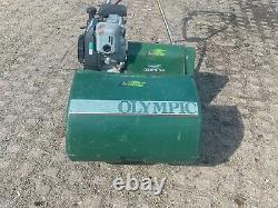 Masport Olympic 500. Cylinder mower. Self-propelled. Chromework a little rusty
