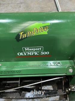 Masport Olympic 500 Twin Drive Self-Propelled Lawn Mower c/w Collection Box