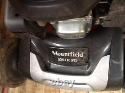 Mountfield. 20 inch self propelled petrol lawnmower model S501 R. Pd