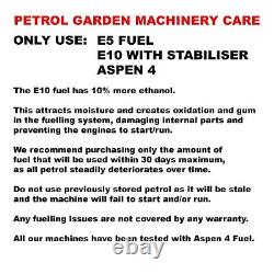 Mountfield HP164 Hand Propelled Petrol Lawn Mower 39cm Blade 40L Grass box